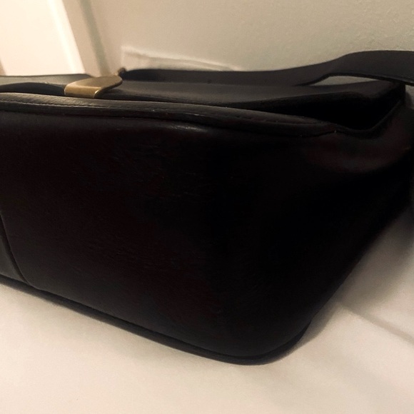 🌸 Madewell abroad shoulder bag black leather - Picture 5 of 13
